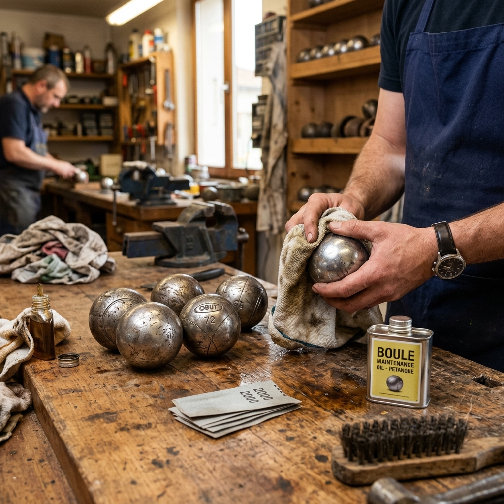 How to Maintain Your Pétanque Boules