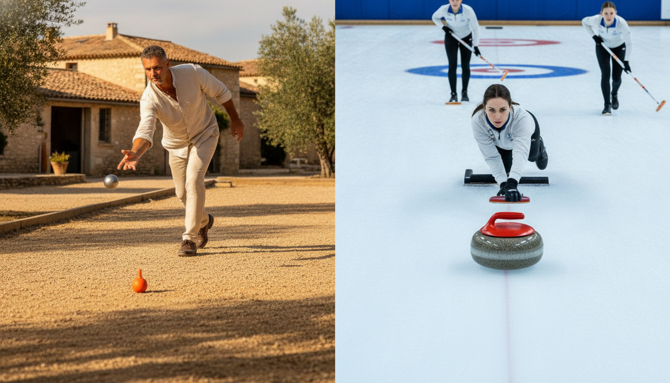 Pétanque vs. Curling: The Complete Comparison Guide