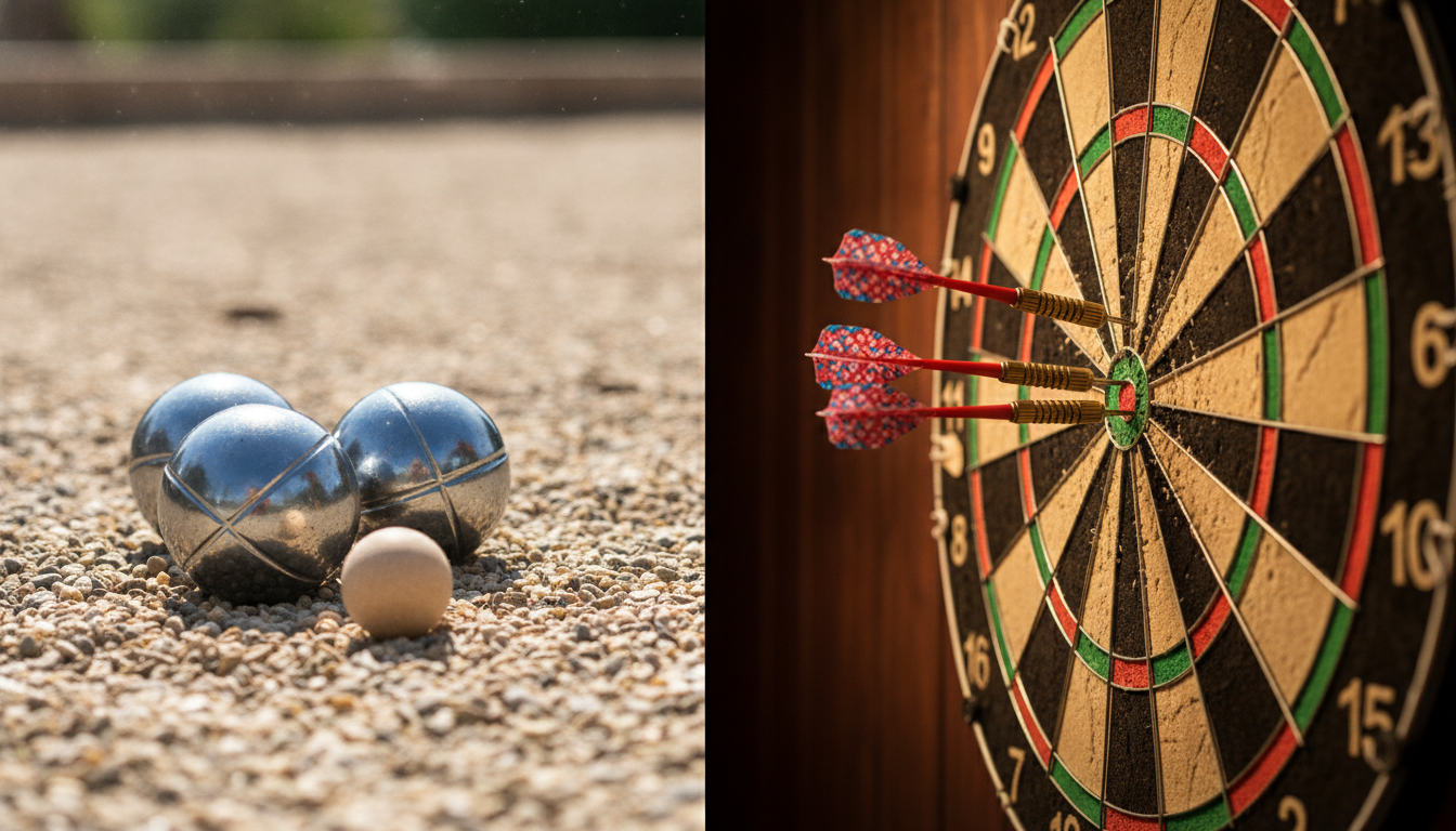 Pétanque vs. Darts: The Complete Comparison Guide