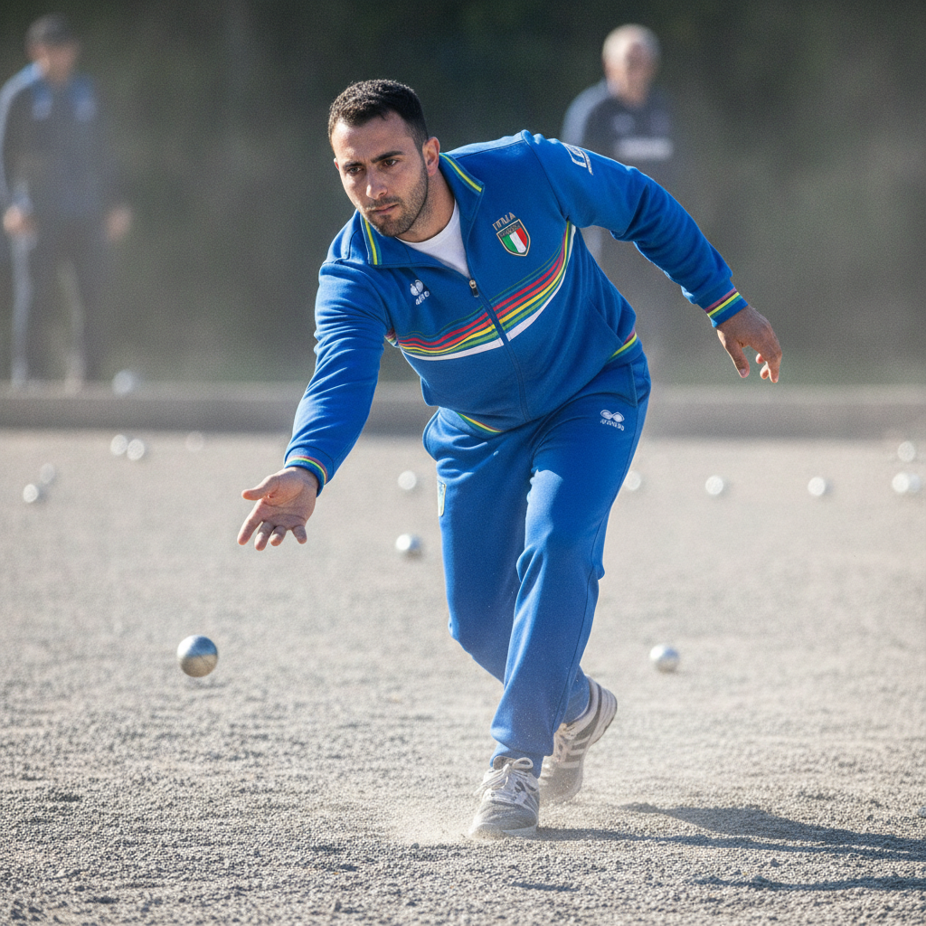 Andrea Chiapello - Italy's 2024 World Triplette Champion | Petanque Player Profile