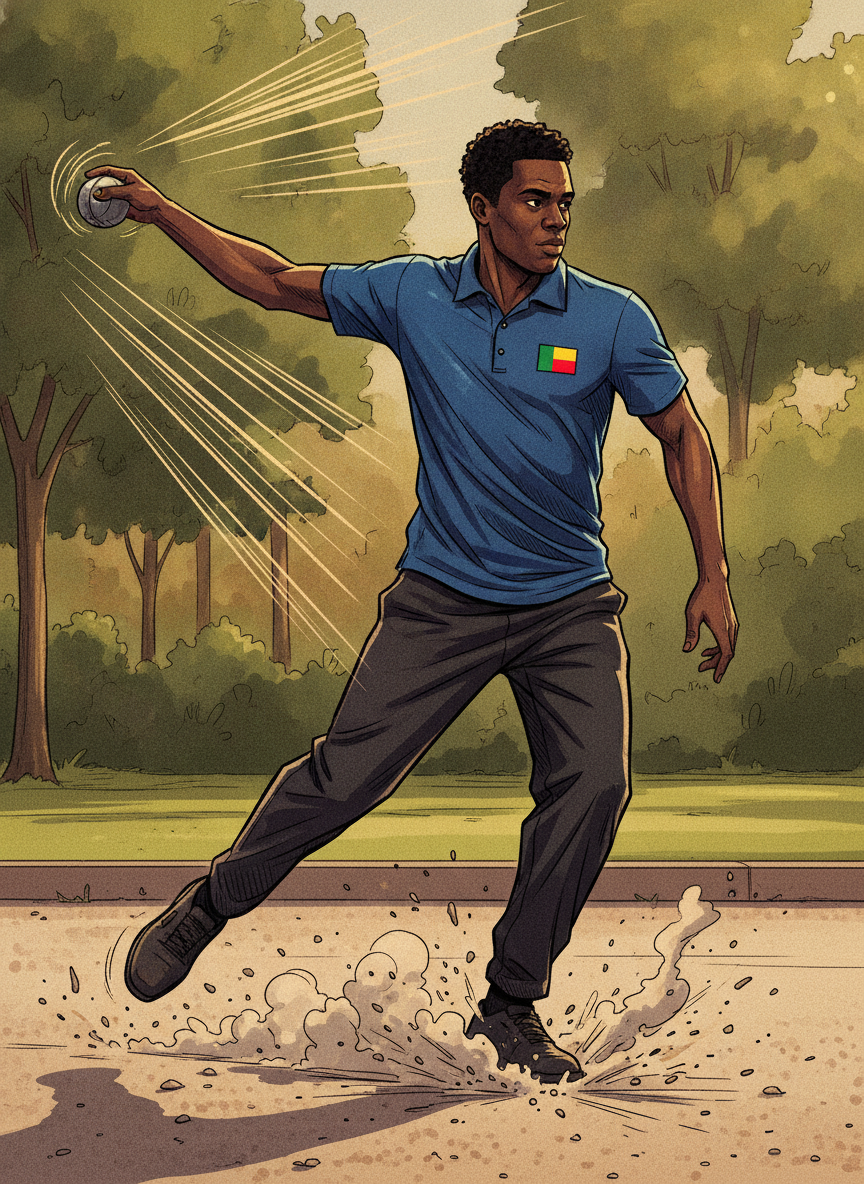 Marcel Gbetable - Benin's First World Champion | Petanque Player Profile