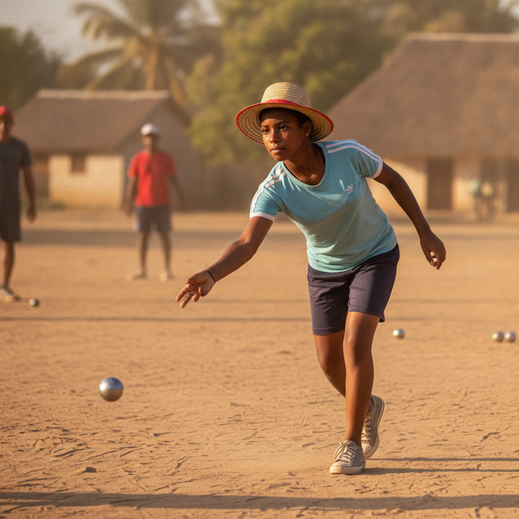 Nomena Ramamonjisoa - Madagascar's Junior World Petanque Champion | Player Profile