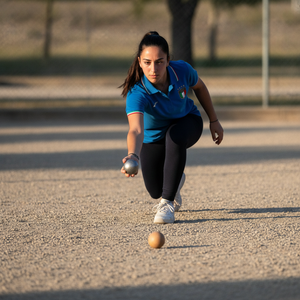 Sara Ferrera - Italy's 2026 European Mixed Doublette Champion | Player Profile