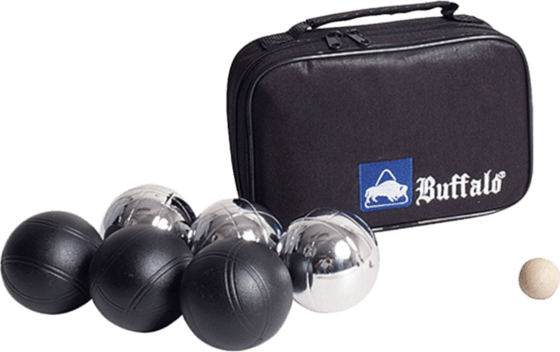 Buffalo Boules Set Powder Coated Metal (6 Balls)