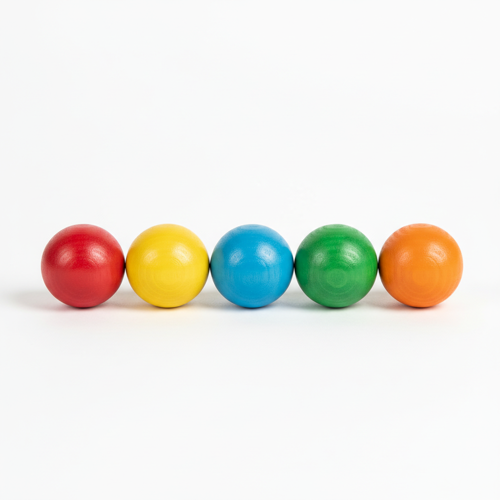 MS Pétanque Set of 5 Boxwood Jacks