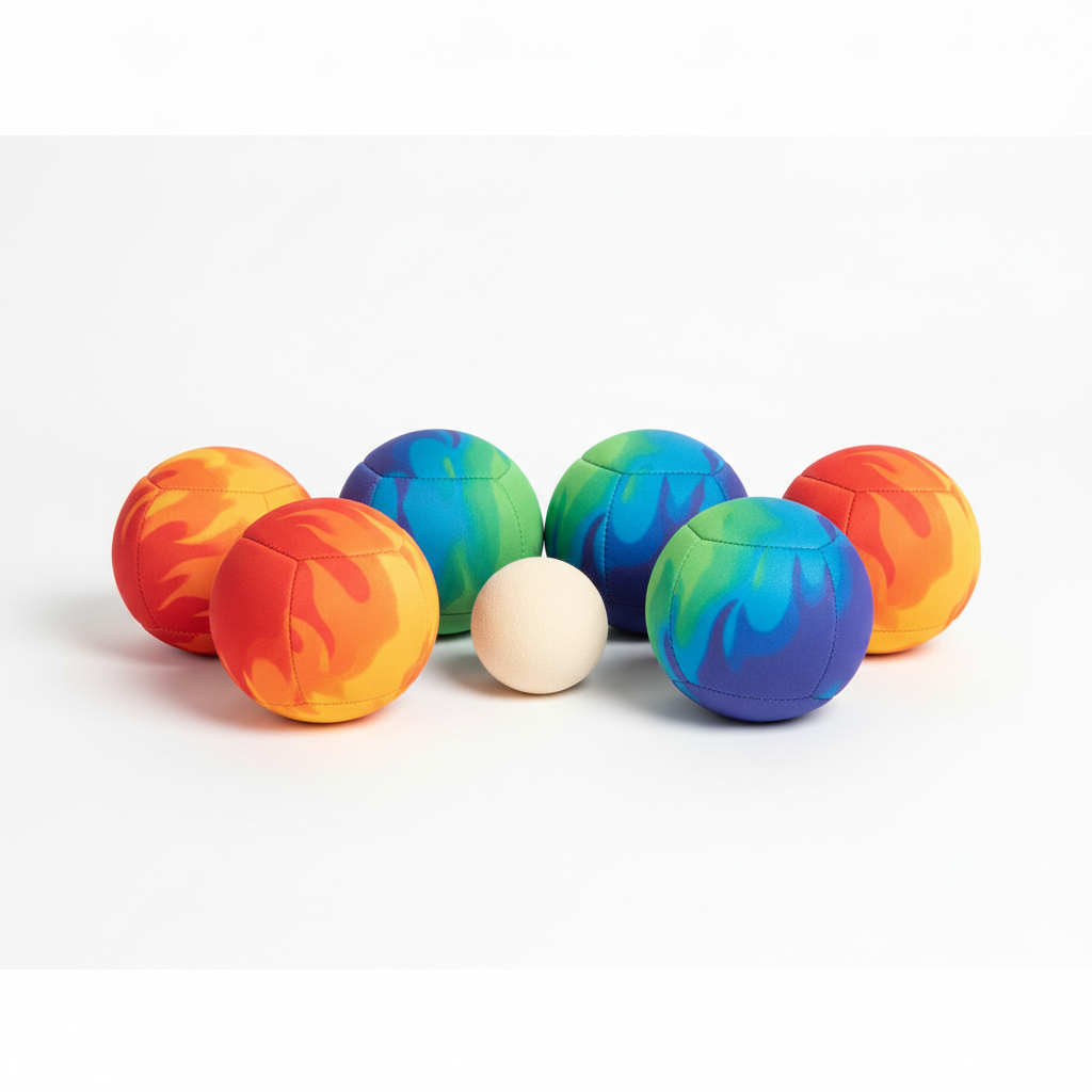 Sunflex Boccia Flames Petanque Set